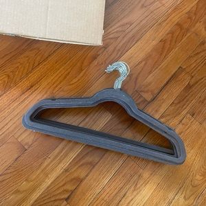 16 grey felt hangers Brookstone